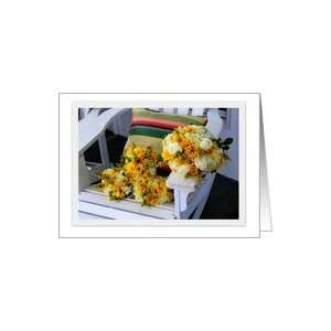  Wedding Bouquets on Adirondack Chair Card Health 