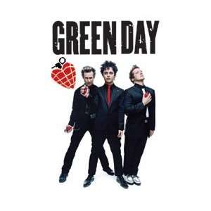  Green Day (Group, Red Grenades) Music Poster Print   24 X 