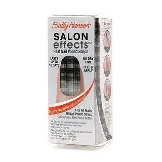SALON EFFECTS REAL NAIL POLISH STRIPS (TWEED LE DEE) By SALLY HANSEN 