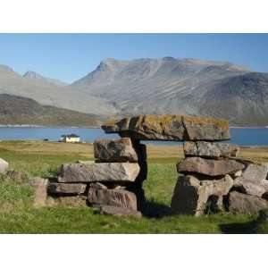  Ruins of Gardar, Igaliku, Greenland Travel Photographic 