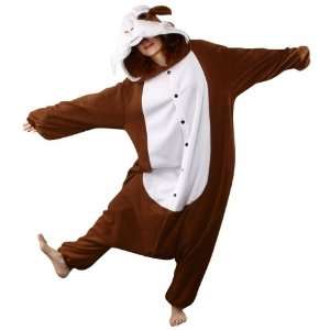 Lets Party By Costume Evolution Guinea Pig Adult Costume / Brown   One 
