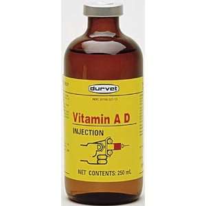  Durvet Key Items Vitamin Ad Injection Blue 250 Milliliter 