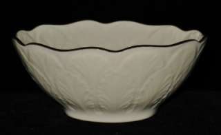Lenox COTTAGE Small Round Bowl, 4 1/2 Leaf or Feather  