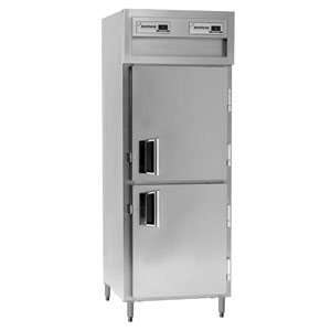   Half Door Dual Temperature Reach In Refrigerator / Freezer   Kitchen