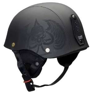  Bell Drifter Helmet   Medium/Black Hide Automotive