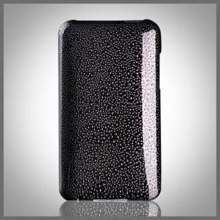 for iPod Touch 2 3 Black Metallic Rain water drops mirror case cover 