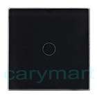 gang crystal glass panel touch dimmer light switch $ 44 49 