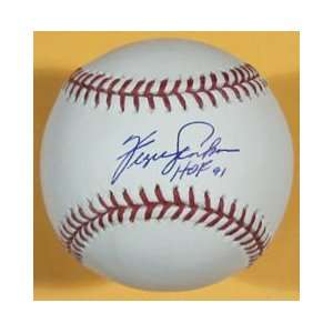  Fergie Jenkins Autographed Baseball Chicago Cubs Hof 91 
