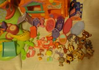Lot LPS Littlest Pet Shop Playground Clubhouse Town House Animals Dog 