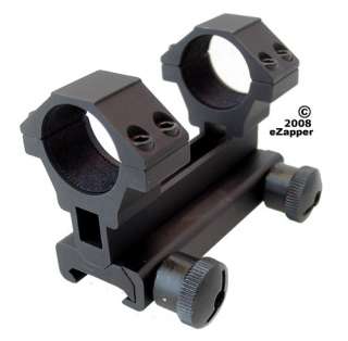 UTG TACTICAL SCOPE CARRY HANDLE WEAVER MOUNT 1 RINGS  