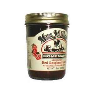 Seedless Red Raspberry Jam 3 jars Mrs Miller Homemade  