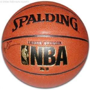   Spalding Autographed Indoor/Outdoor Basketball