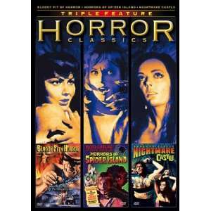  Horror Classics Triple Feature   11 x 17 Poster