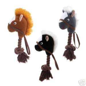    Grriggles GiddyUp Plush/ Rope Horse Dog Toys SET OF 3