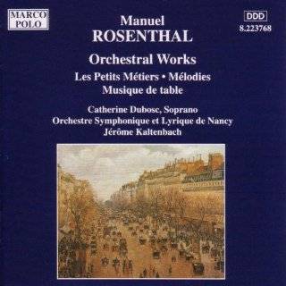 ROSENTHAL Petits Metiers (Les) / Musique de Table by Jerome 