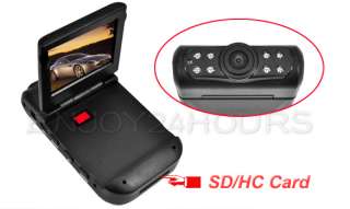 Car Video Recorder Vehicle DVR Dashboard Camera 8 LED  