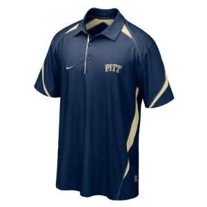   Nike Navy Coachs Sideline Play Action Pass Polo