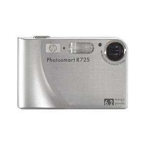   HP Photosmart Slim R725 6.2MP, 24X Zoom, 2 LCD Digital Camera Camera