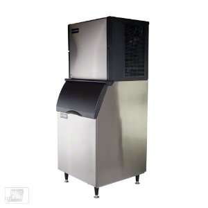   _B55PS 897 Lb Full Size Cube Ice Machine w/ Storage Bin Appliances