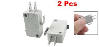 Pcs 16A 3 Terminals Button Actuator Micro Switch Gray  