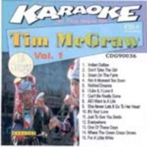    Chartbuster Artist CDG CB90036   Tim Mcgraw 