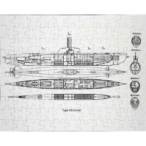  U Boat Type XXI Jigsaw Puzzle (110 piece) 
