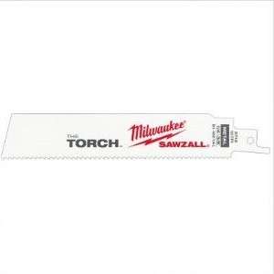 Milwaukee 48 00 5712 The Torch Sawzall Blades 5 Pack 6 10 TPI  