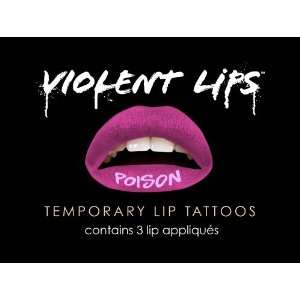  Violent Lips  The Pink Poison Temporary Lip Appliques 