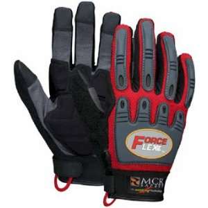 MCR Zoom Bang Force Flex Gloves RED, Size Med  Industrial 