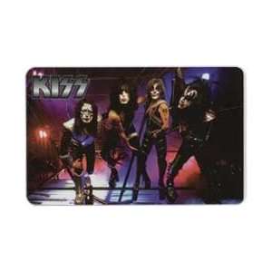  Collectible Phone Card KISS Rock & Roll Band   Group of 4 