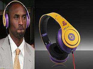 Monster Cable Products Beats by Dr.Dre Studio Headphones Kobe Memorial 