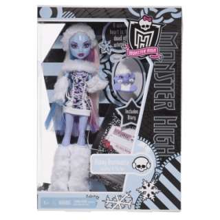 Monster High ABBEY BOMINABLE Doll & Pet Mammoth SHIVER **BRAND NEW 