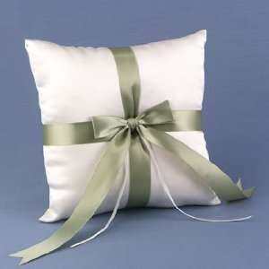  Ivory Customized with Color Ring Pillow 