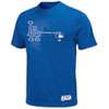 Majestic MLB Authentic Change Up T Shirt   Mens   Dodgers   Blue 