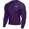 Under Armour Heatgear Compression L/S T Shirt   Mens   Purple 