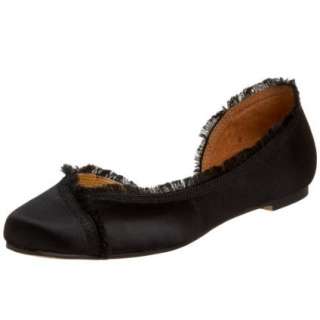 Seychelles Womens Silk Stockings Satin Flat   designer shoes 