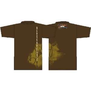  Jr Motorsports Brown Speedwrap Tee L Cf80006 Sports 