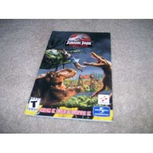 Jurassic Park Operation Genesis Instruction booklet for Playstation 2