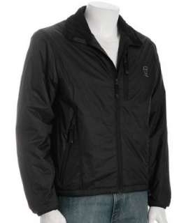 Tech Tumi black lightweight nylon Everest zip jacket   up 