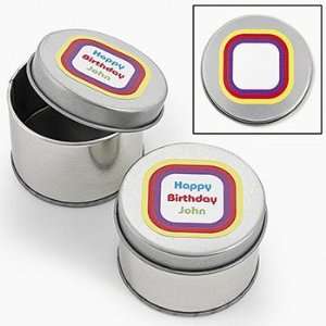  Personalized Kaleidoscope Tins   Party Themes & Events 