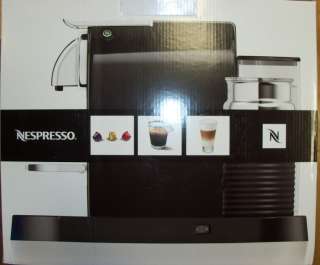New Nespresso Citiz&milk D120 Black Espresso/Latte/Cappuccino Maker 