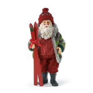    Dept 56 Possible Dreams Skis N Greetings Santa