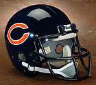   bears wilson nameplate football helmet decal 