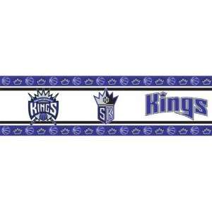  Sacramento Kings 2 Rolls   30ft Wall Paper Border Sports 