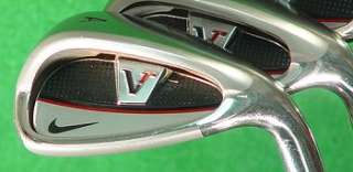 Nike Victory Red Full Cavity Back Irons 5 AW Dynamic Gold SL S300 