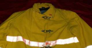 Globe Firefighter Turnout Coat Jacket 48 x 40 E  