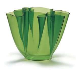  Vase by FontanaArte  R062079   Size  Large   Color  Green   Glass 