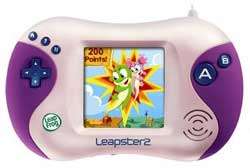 LeapFrog Leapster 2 Learning Game System   Pink Leap Frog Leapster2 