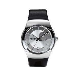  Audi Dual Time Watch with Leather Band Automotive