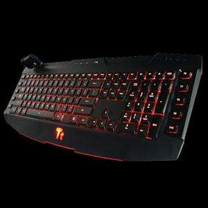 Thermaltake CHALLENGER Pro Gaming Red Illuminated Keyboard Wired